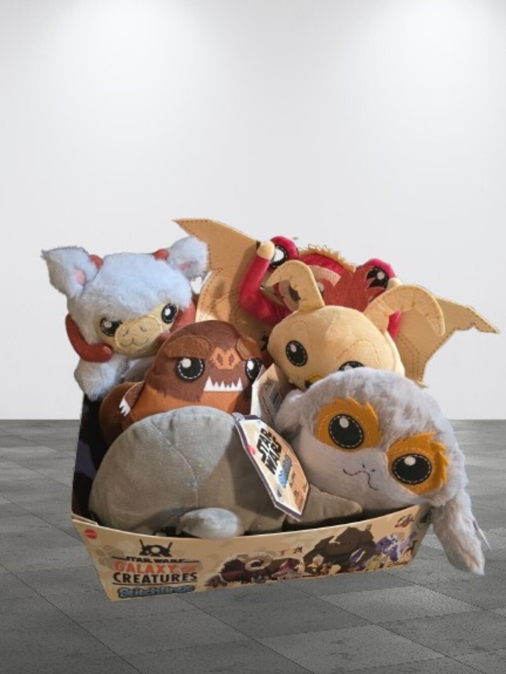 Set of 💥SIX💥 Mattel Star Wars Galaxy of Creatures Stitchlings interactive